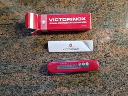 Victorinox Offiziersmesser rot mit OVP Neuwertig
