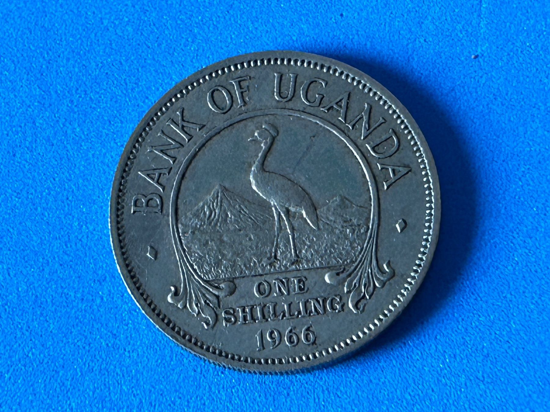 Alle Münzen: Uganda - 1 Shilling 1966 – Gebraucht aus Corcelles NE von AJKader 4