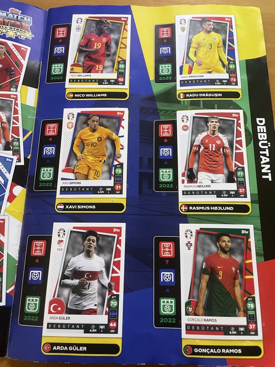 Topps Album: Topps heft 2024 voll – Usato da Wolfenschiessen venduto da Teufel2 1