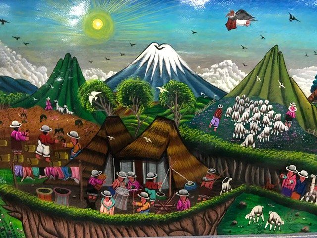 Gemälde: Bild original (Bolivien) – Gebraucht aus Belp von gastroblau