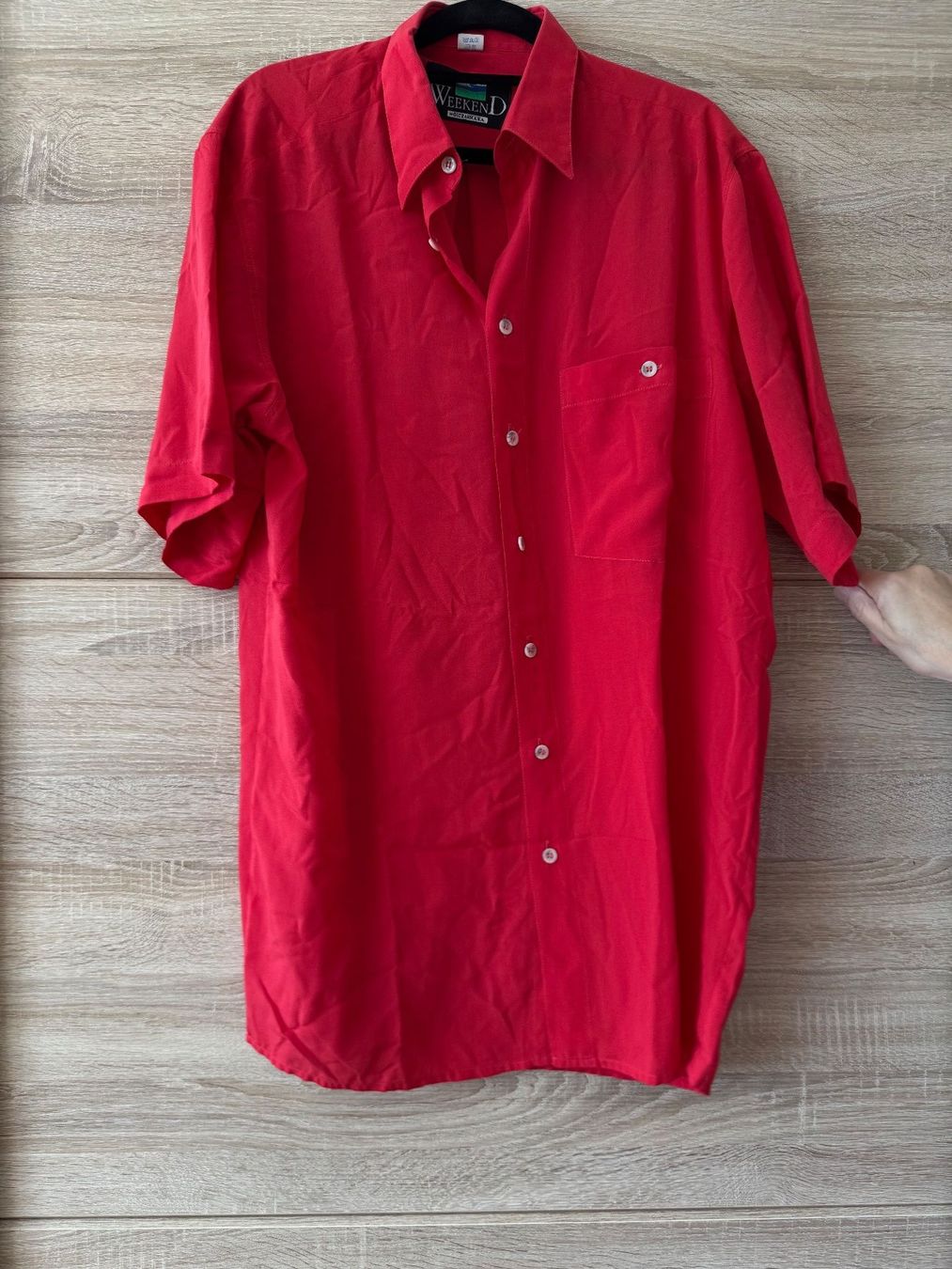 Camicie: Chemise rouge – Nuovo (secondo la descrizione) da Montreux venduto da Izapechee