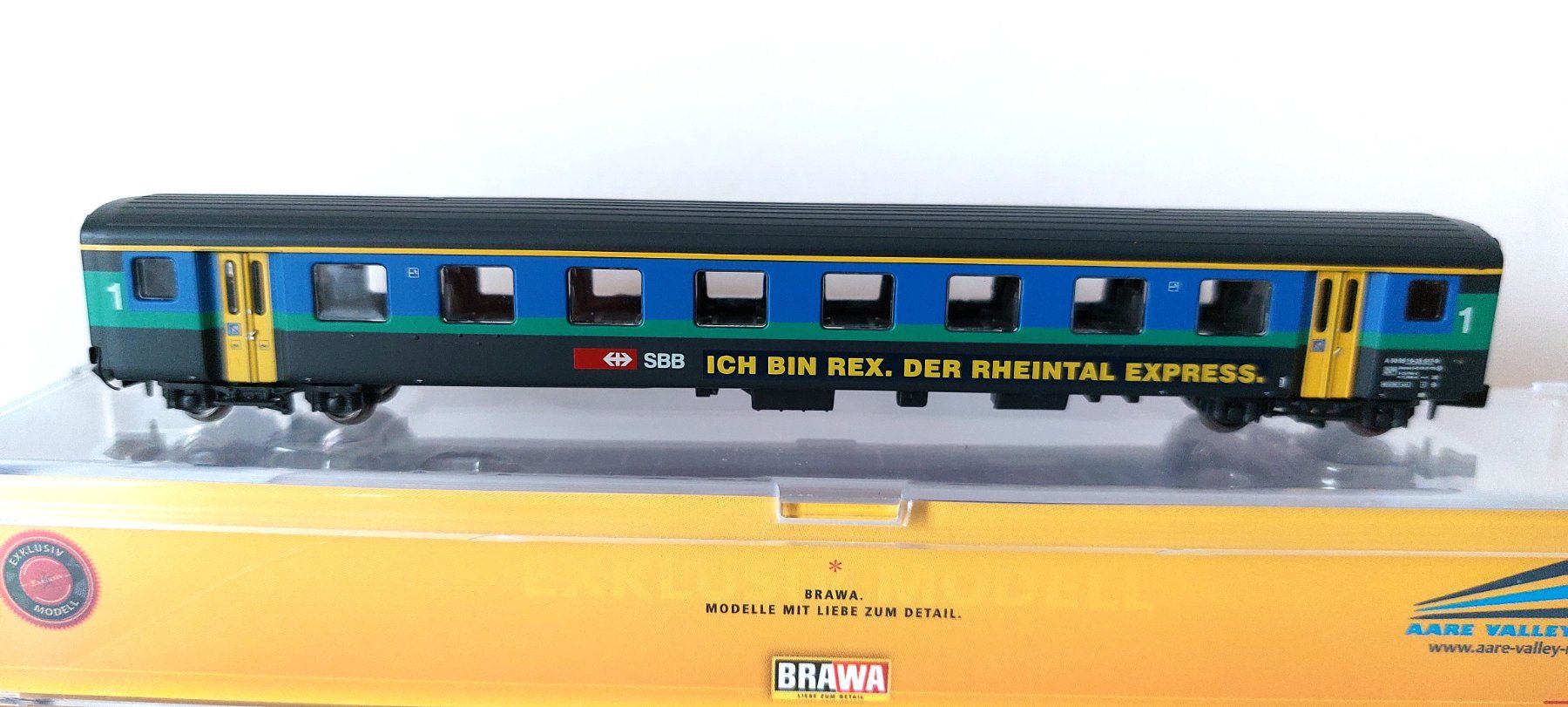 Brawa Modellini di ferrovie: Brawa / Aare Valley Models EW II SBB " REX " 65244 – Nuovo e nell'imballaggio originale da Biberist venduto da Ntrains