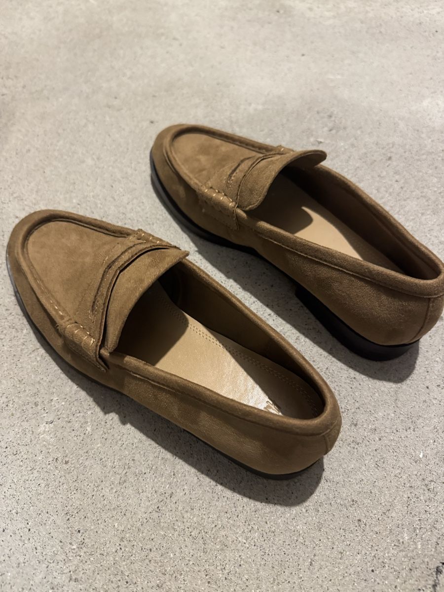 Scarpe da donna: Loafers in Wildlederoptik in hellbraun – Nuovo e nell'imballaggio originale da Rümlang venduto da G_Rohrer 2