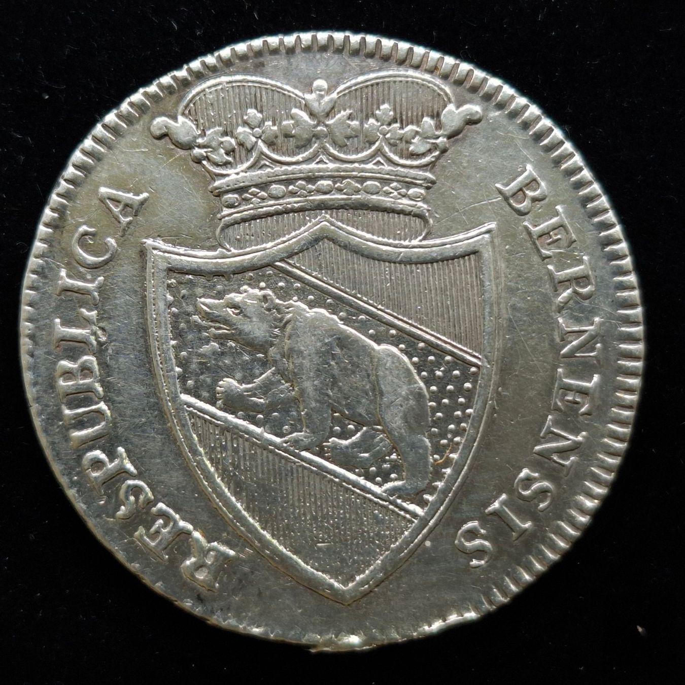 Alle Münzen: Bern 1/2 Taler 1796 Silber 14,7gr. – Gebraucht aus Bern 14 von rvonmay