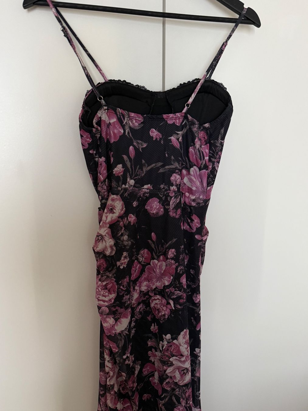 Vestiti: Schwarzes geblümtes Kleid CIDER – Usato da Zürich venduto da len_hhz2 4