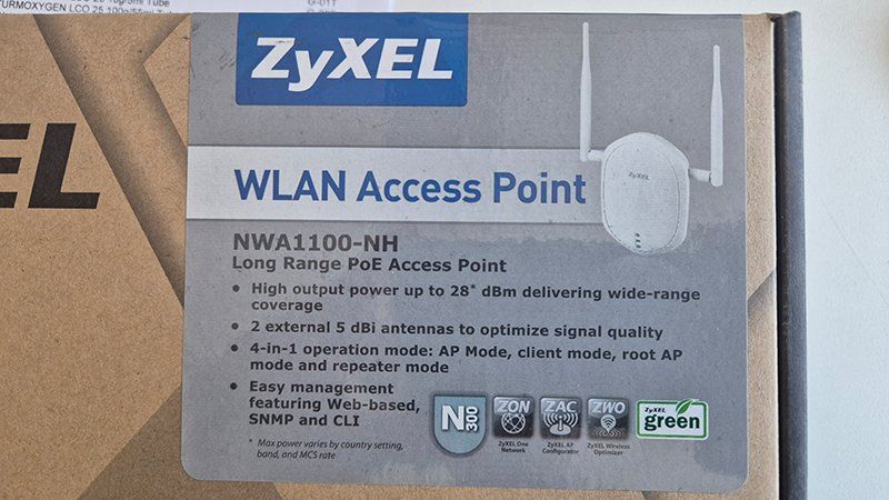 Zyxel Modems & Router: WLAN Access Point ZyXEL NWA1100-NH – Gebraucht aus Zufikon von Doodie 2