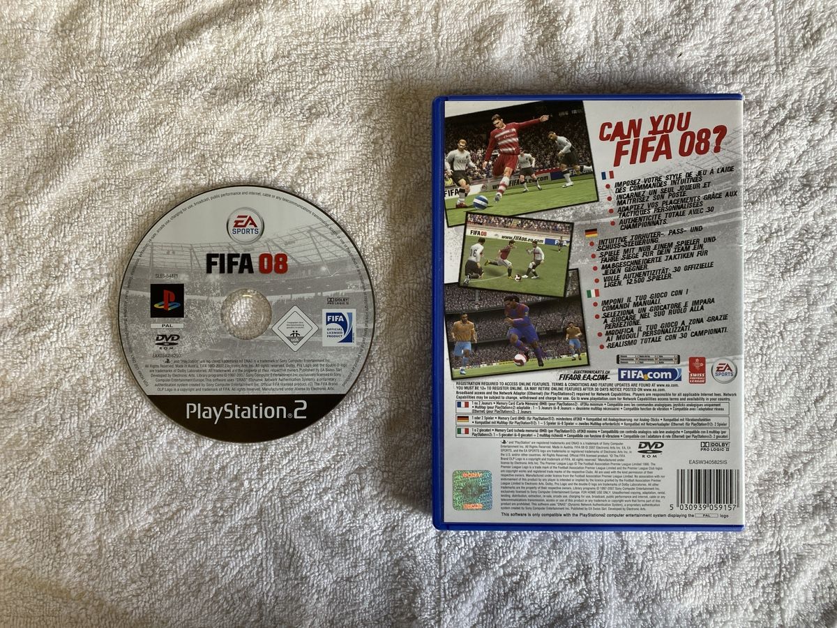 Sony Spiele: FIFA 08 PS2 – Gebraucht aus Reichenbach i. K. von Daniel840 1