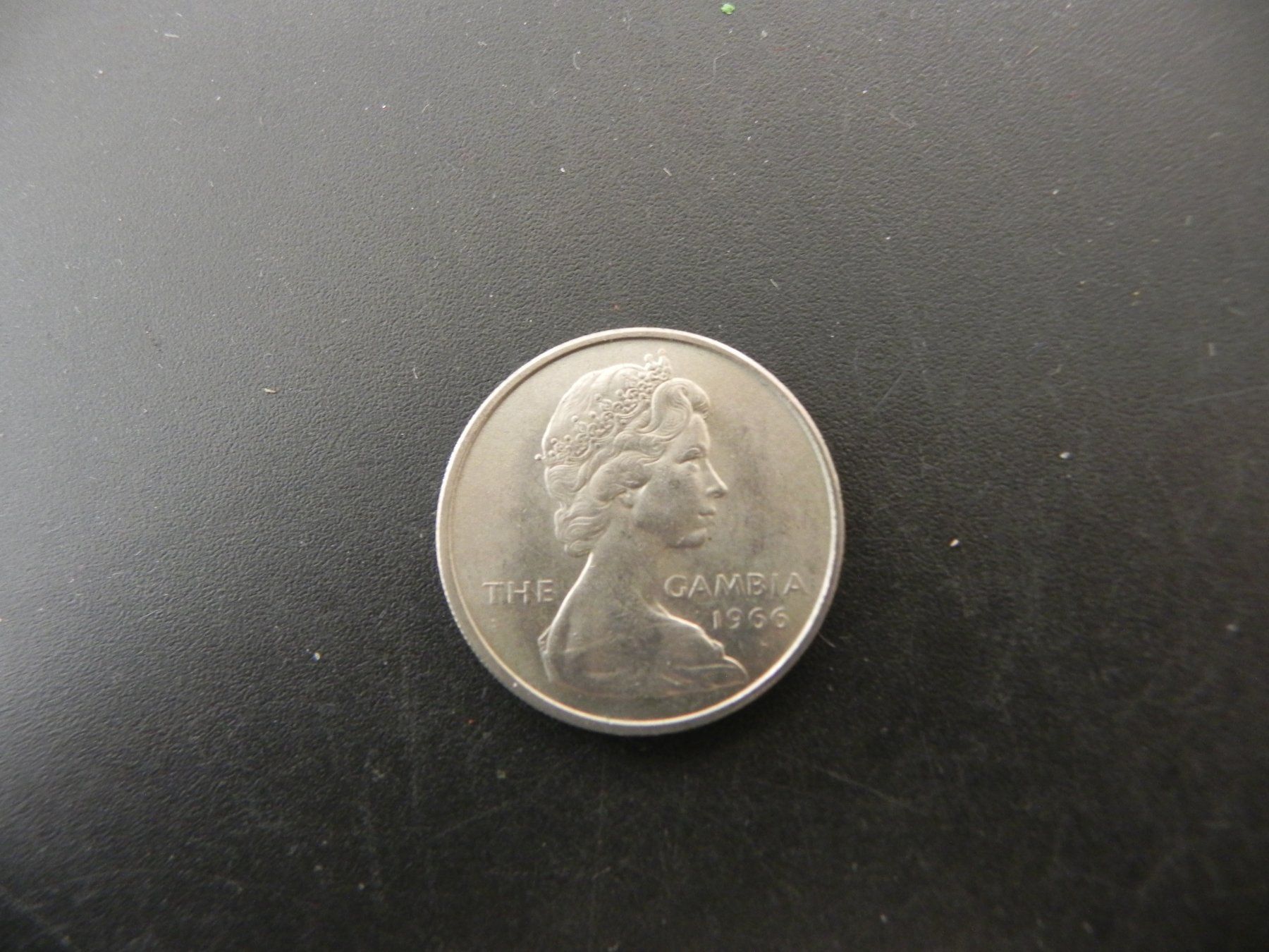 Alle Münzen: Gambia 1 Shilling 1966 – Gebraucht aus Biel/Bienne von Gogolozi 1