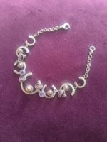 bijoux magnifique bracelet en argent 925 divers pierres