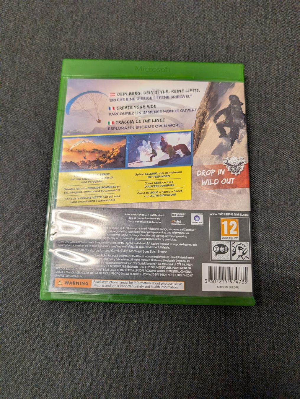 Giochi: Steep Microsoft Xbox Series x / one – Usato da Giubiasco venduto da Ticinerd 1
