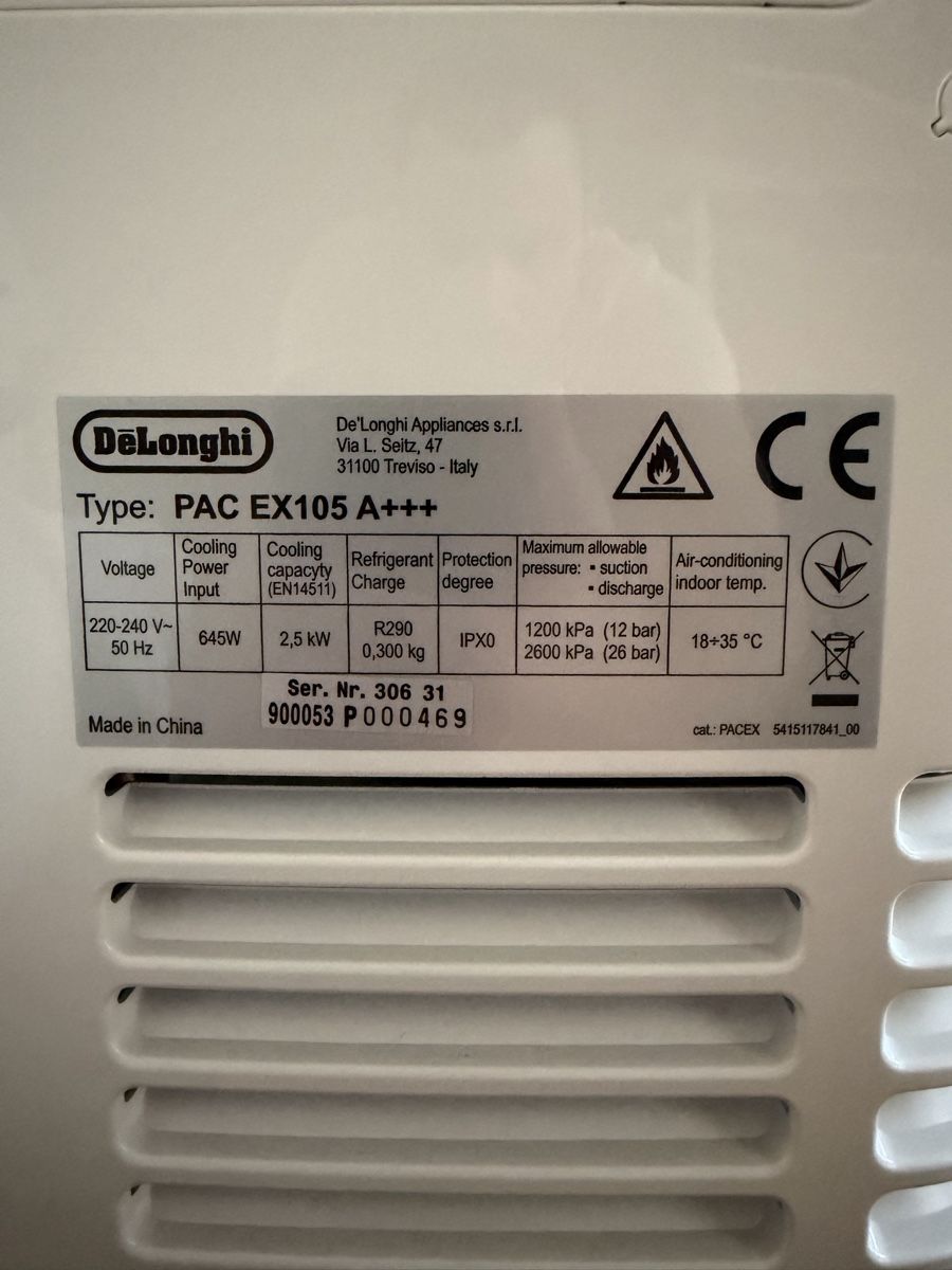 De'Longhi Climatiseurs: De'Longhi Pinguino PAC EX105  – D'occasion à Brütten par The_Nik7733 1