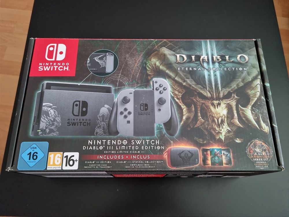 Nintendo switch diablo 2024 iii limited edition