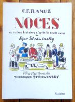Ramuz, Noces. Belles illustrations de Théodore Strawinsky