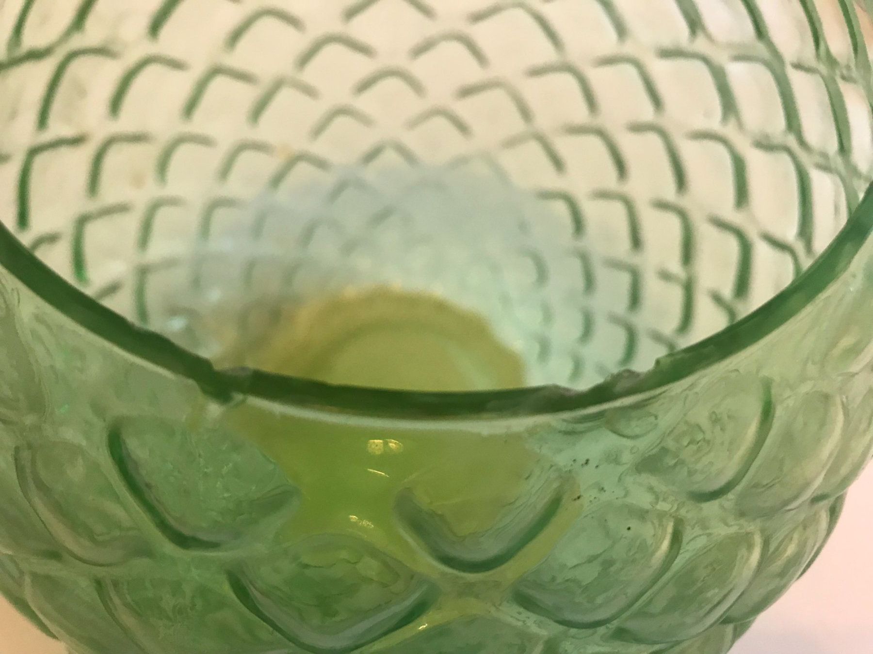Ciotole: Grüne Glas Schale – Usato da Biberist venduto da longimanus3 4