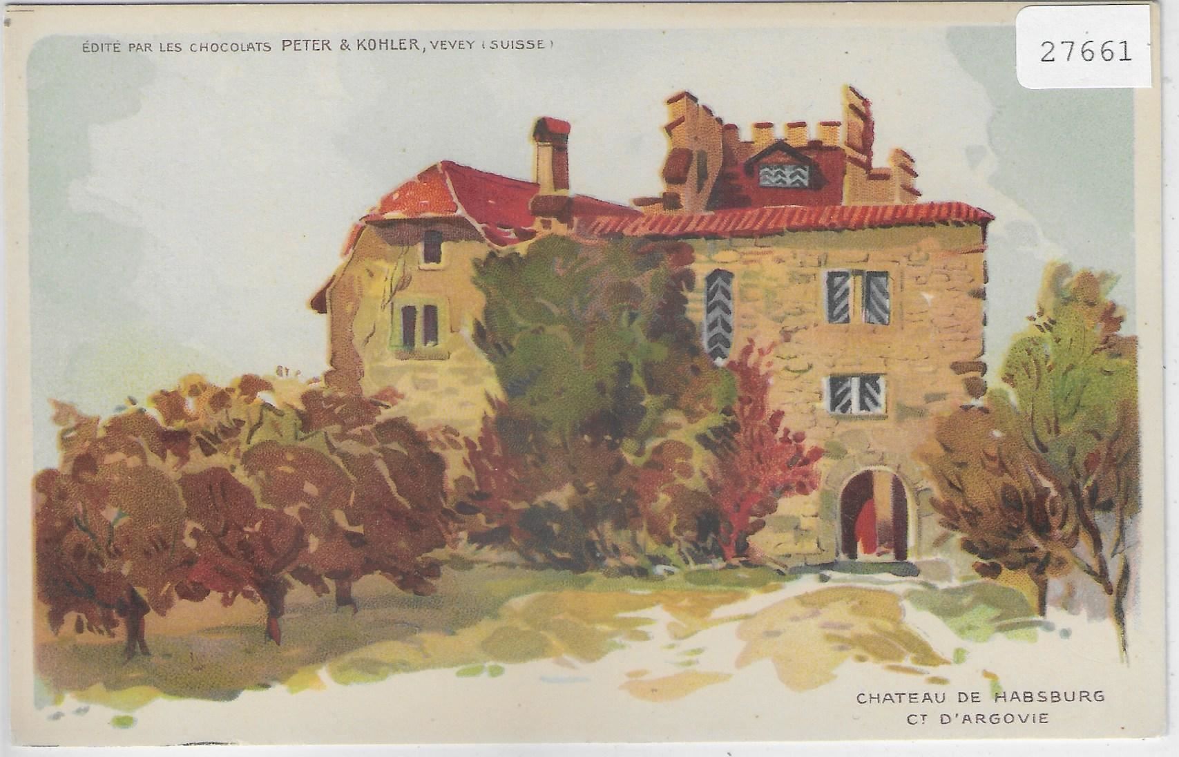 Cartoline postali: Chateau de Habsburg AG - Peter & Kohler – Usato da Ettingen venduto da Kartenplanet