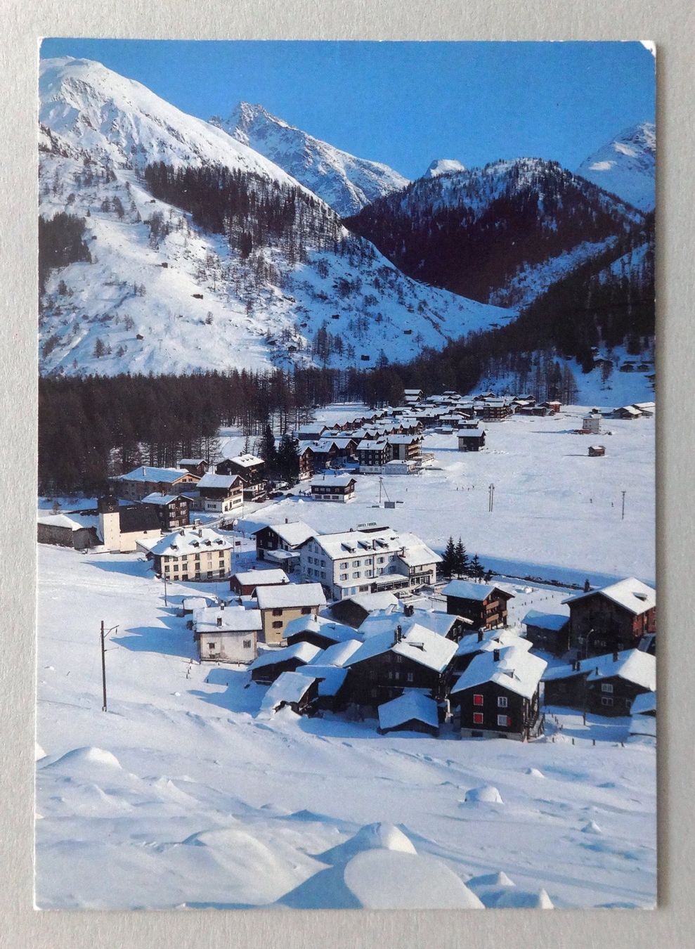Cartes postales: Oberwald 1370 m, Wallis – D'occasion à Fétigny par Billy2miny
