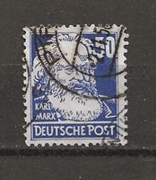 Briefmarke: Karl Marx, Deutsche Post, 1948? 1953?