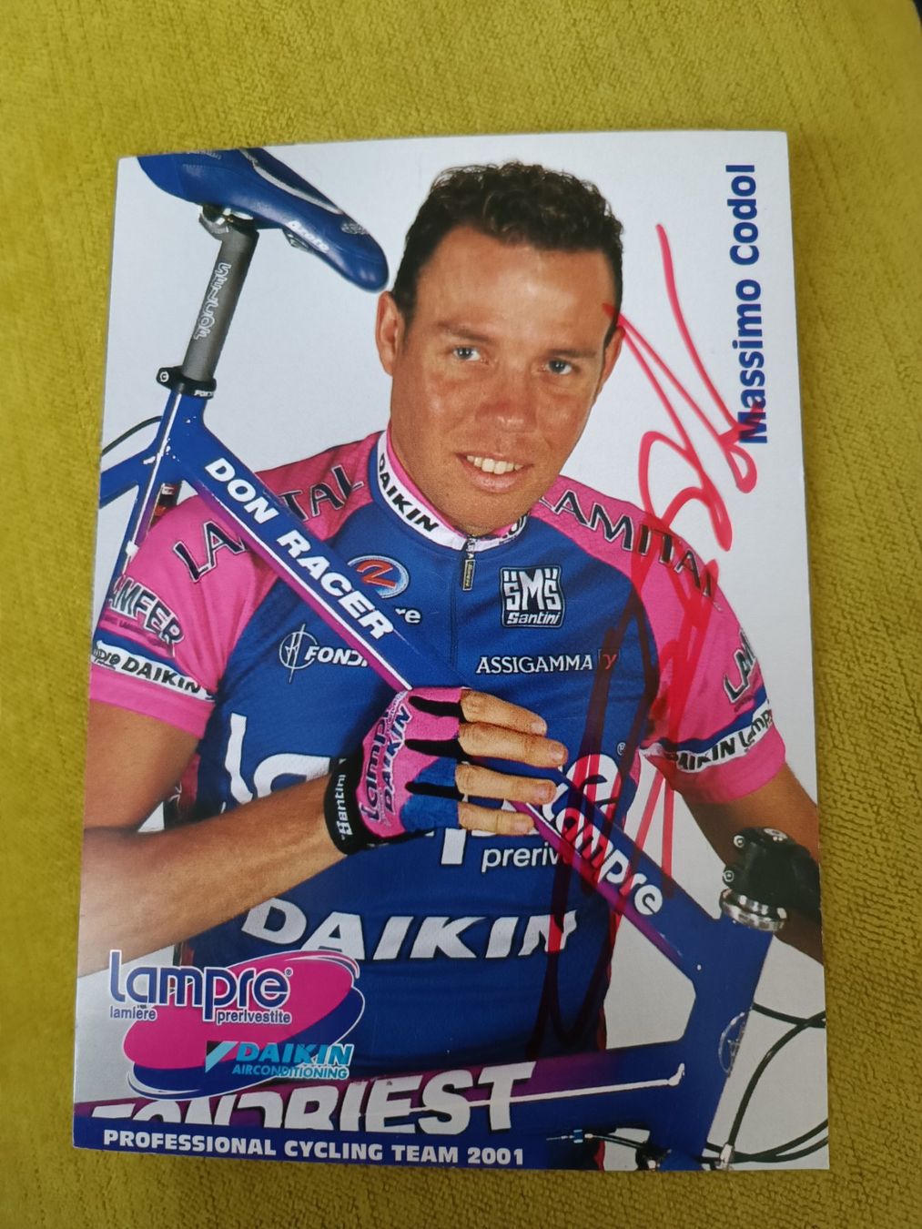 Autographes: Massimo Codol - Rad - handsigniert – D'occasion à Menziken par Autogramme