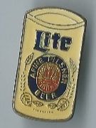Placchette & Badge: Miller Lite Bier, Pin – Usato da Zürich venduto da t24_de