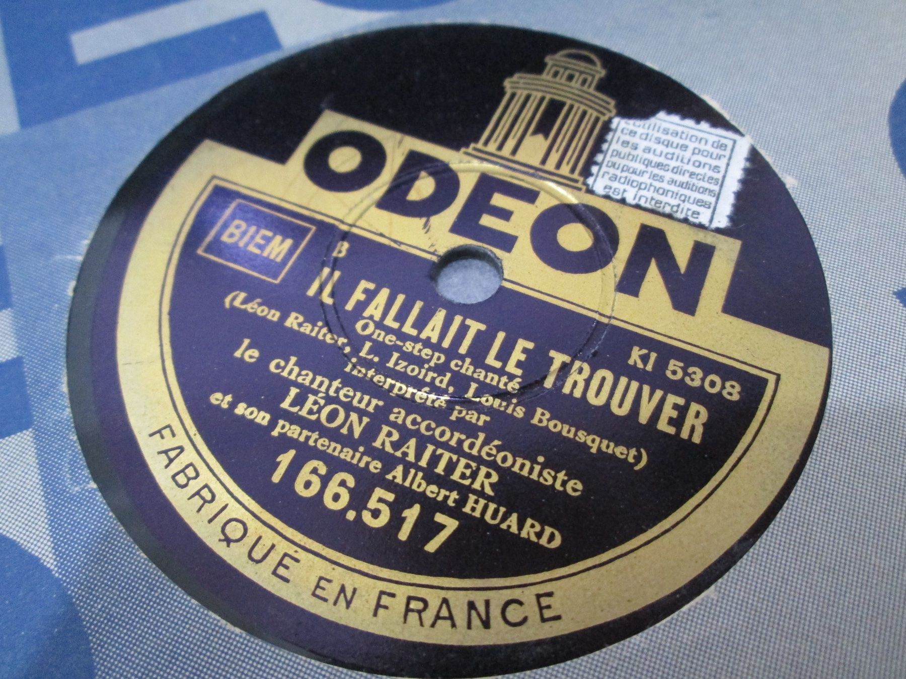 Vinyles: DISQUES 78 TOURS – D'occasion à Lausanne par Leag 2