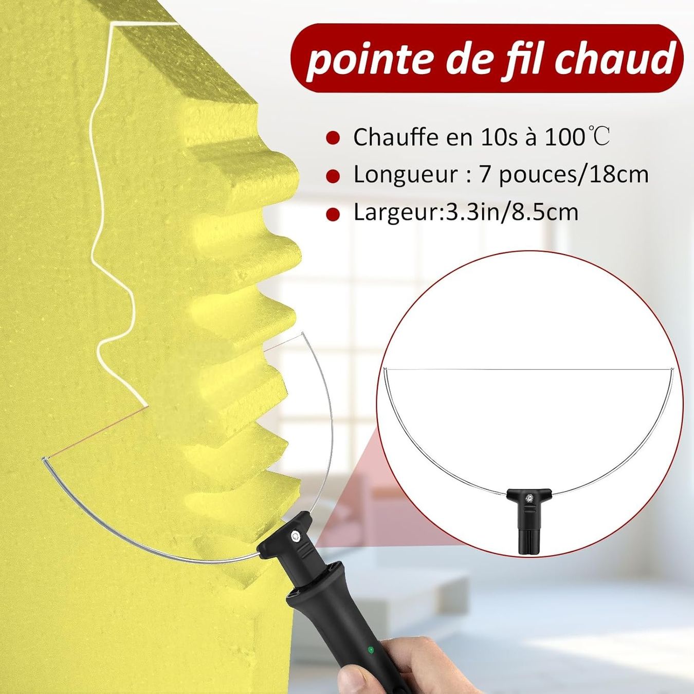 Alle Werkzeuge: 18W Elektrischer Schaumstoffschneider – Neu und originalverpackt aus Châtelaine von topshop.switzerland 1