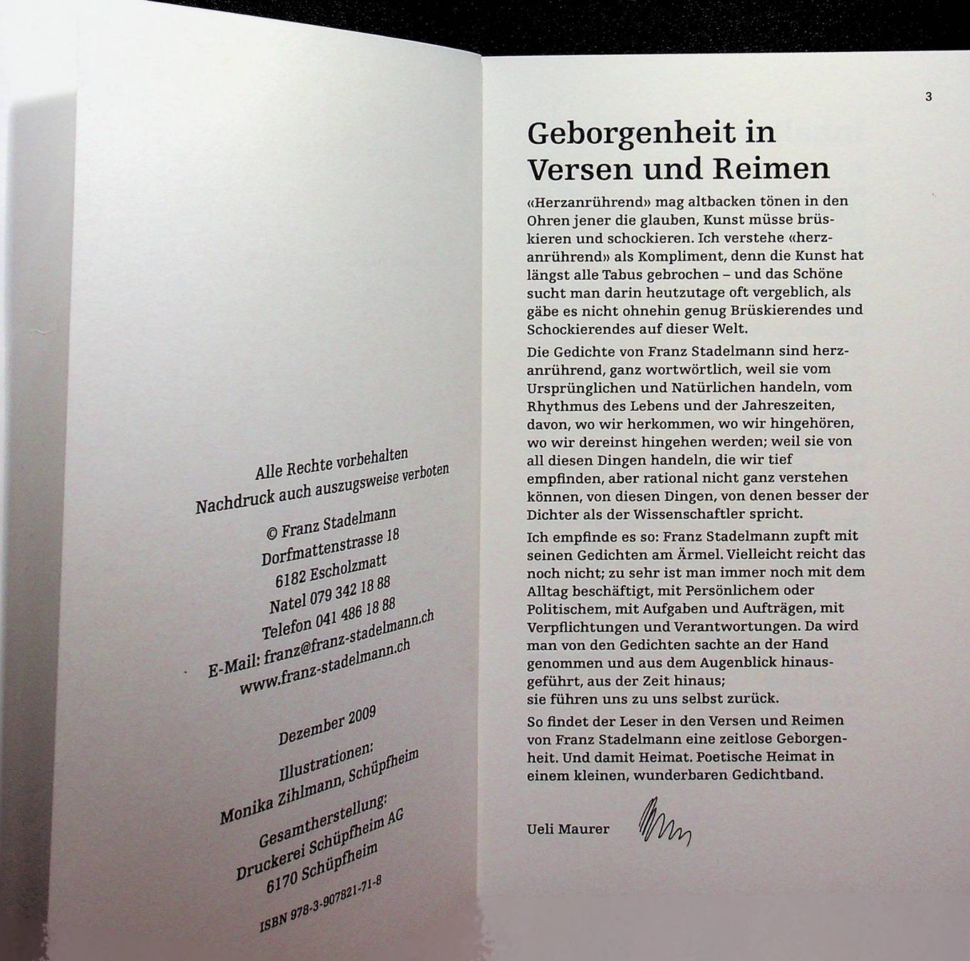 Libri: Franz Stadelmann E Chratte vou Värsli Band 2 – Usato da Reitnau venduto da Zaomir 2