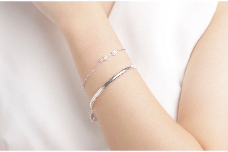 Bracciali & Braccialetti: silber armkette – Nuovo e nell'imballaggio originale da St. Gallen venduto da yatoot26 3