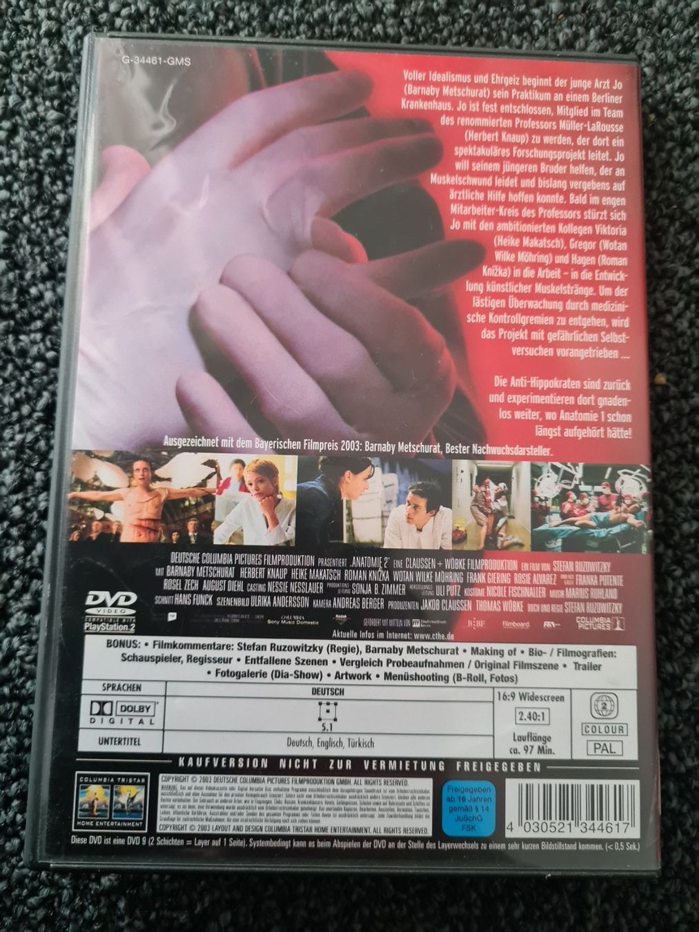 Alle DVDs: ANATOMIE 2 (10696) – Gebraucht aus Ruswil von M71 1
