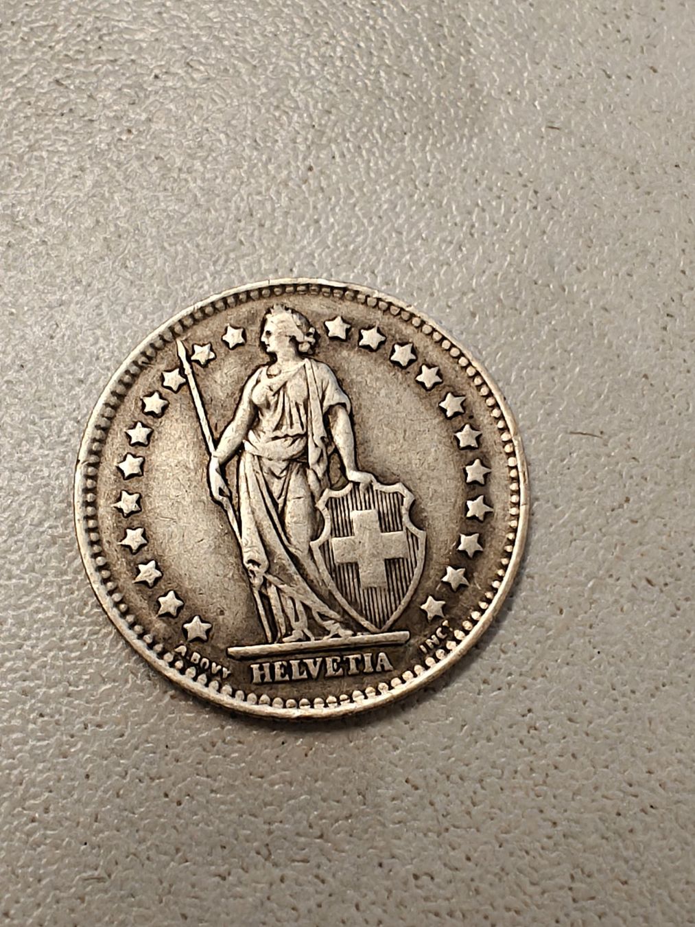 Toutes les monnaies: Alte Schweizer 1 Franken 1945 Silber – D'occasion à Bad Zurzach par Agia 1