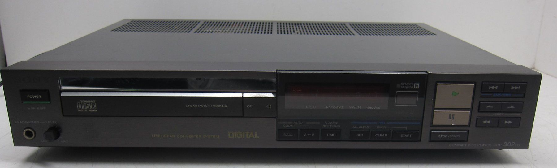 CD: Sony CDP 302 ES High End CD Player audiophile – Usato da Männedorf venduto da livesteam 2
