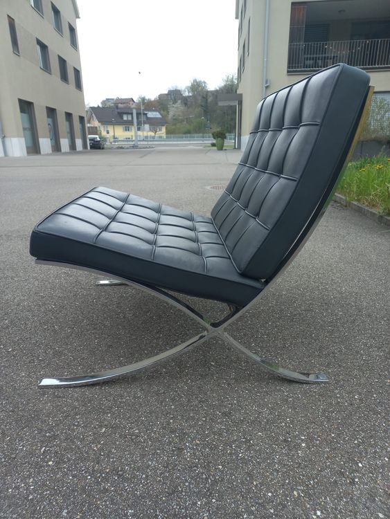 Original Knoll Barcelona Sessel und Hocker Kaufen auf Ricardo