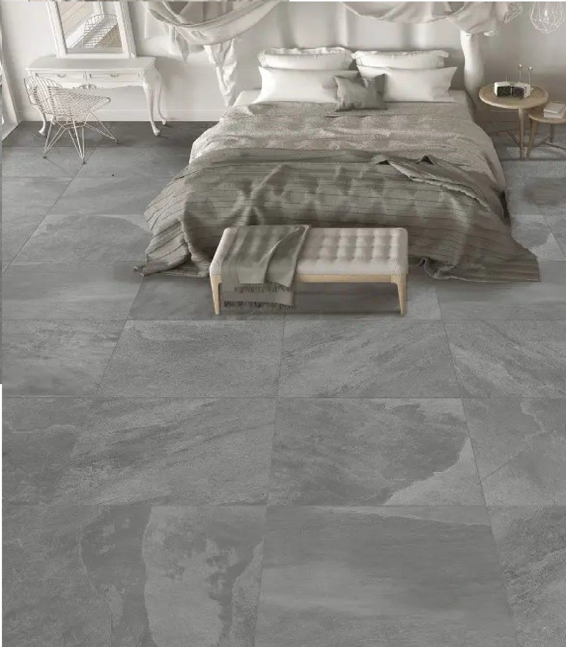 Rivestimenti per pavimenti: Restposten Gartenplatten Feinsteinzeug INTERGRIGIO 60x60x2cm – Nuovo e nell'imballaggio originale da Altdorf UR venduto da floorandmore 2