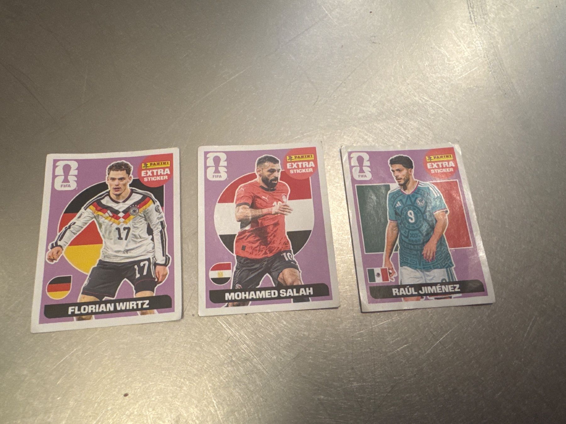 Panini Carte collezionabili: Panini FIFA World Cup 2026 Extra Sticker 3er Set – Usato da Zürich venduto da shutter01