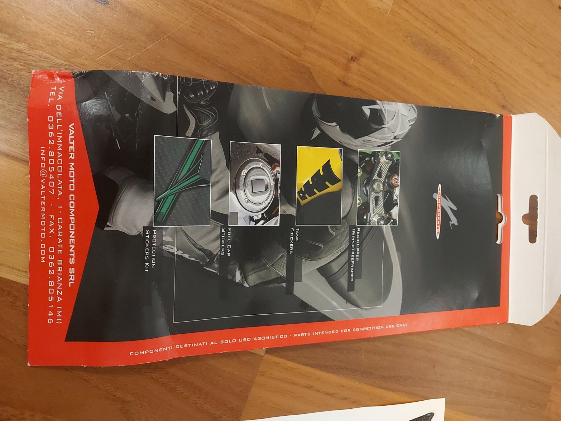 Sticker: Tank Sticker Schutz Motorrad – Nuovo e nell'imballaggio originale da Esslingen venduto da Tksales 1
