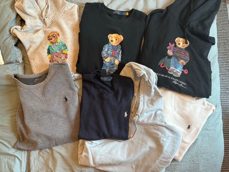 Polo Ralph Lauren Sweatshirt and Hoodie Bundle 6 pcs