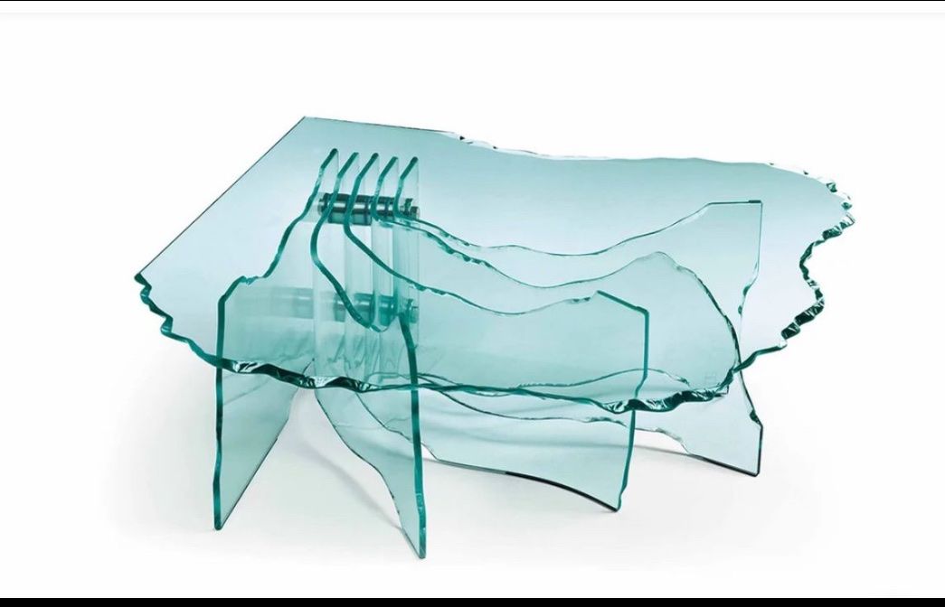 Tavoli: Fiam Italy Shell Danny Lane Couchtisch glas   – Usato da Niedergösgen venduto da wlo_wdm2 1