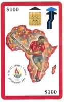 Telefonkarte Zimbabwe Africa Games Hockey