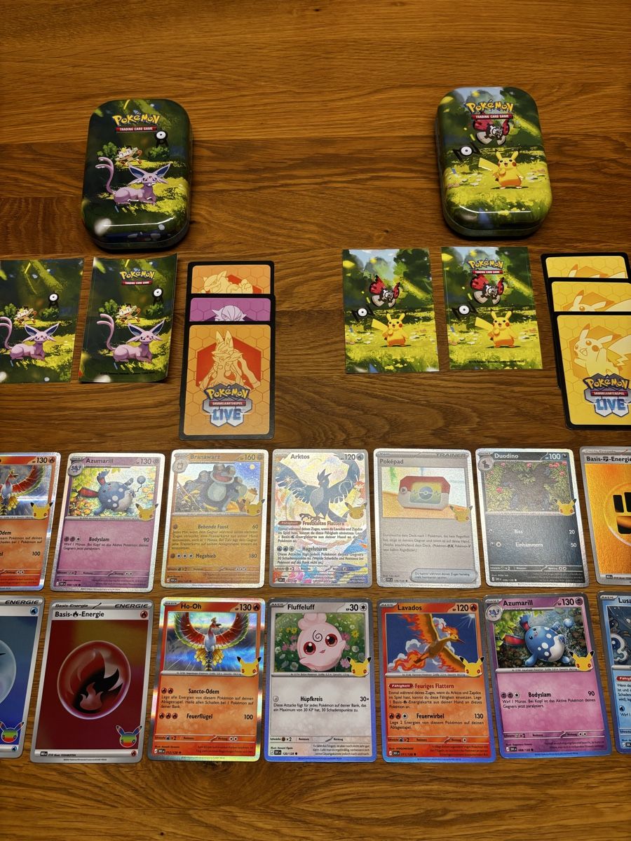 Pokémon Carte collezionabili: Pokémon Set 30th | 2 Mini Tins etc. – Nuovo (secondo la descrizione) da St. Gallen venduto da NPC_mit_Twint 2