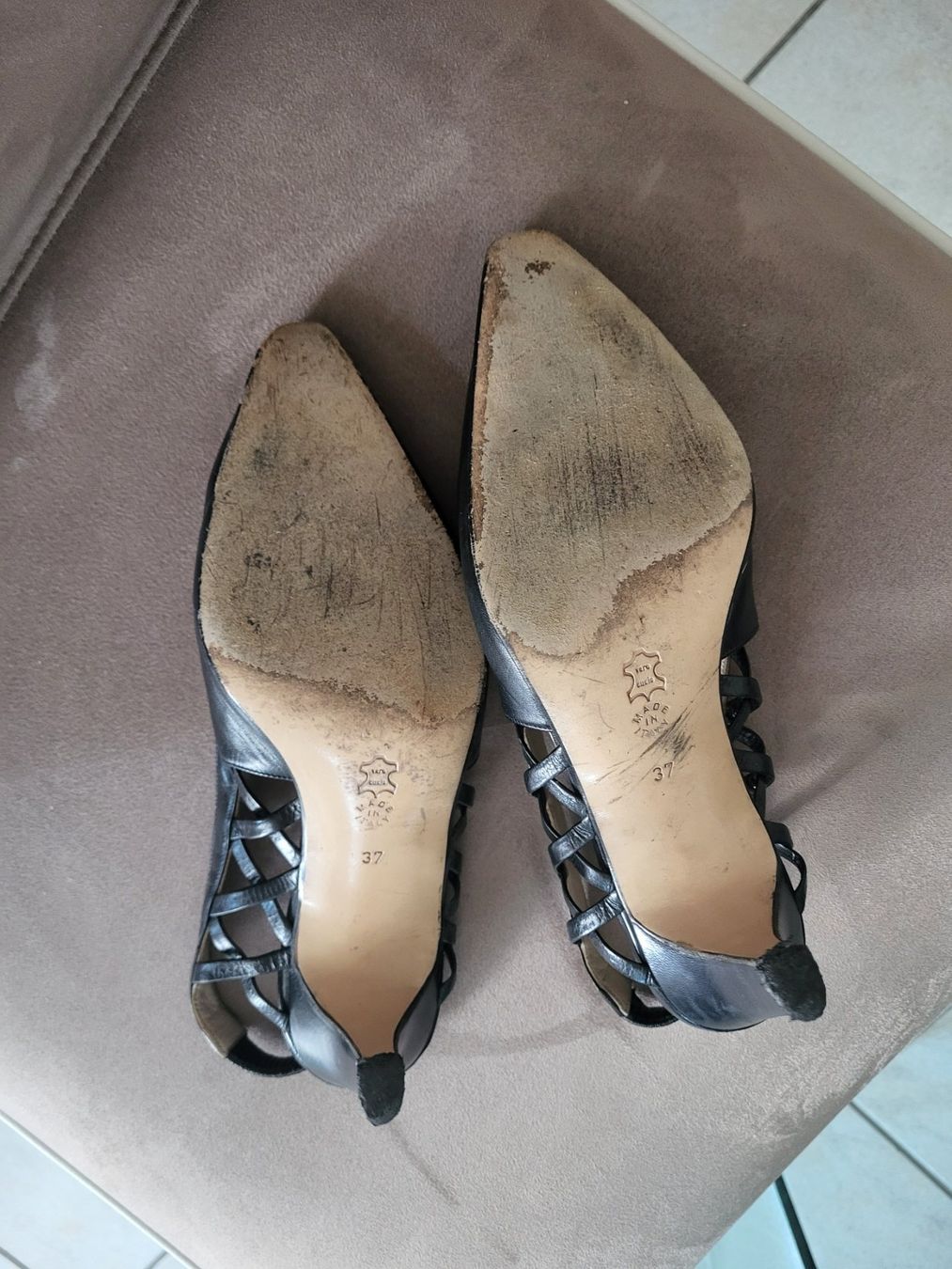 Damenschuhe: Slingback blu nr. 37 – Gebraucht aus Chiasso von Ann58 2