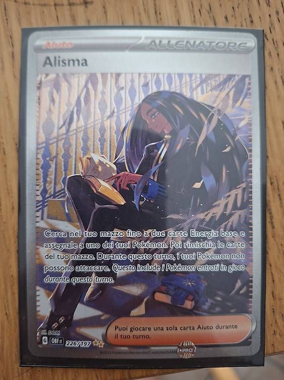 Carte collezionabili: Alisma alt art – Usato da Tesserete venduto da man_y9xn