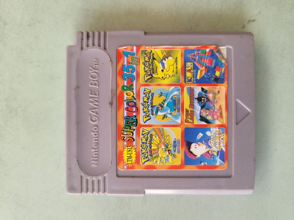 Pokemon bootleg cartridge Modul Nintendo GameBoy (Gebraucht) in Geneve ...
