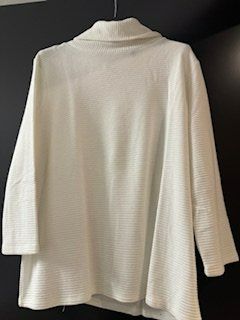 ZERO Rollkragen Shirt weiss 42
