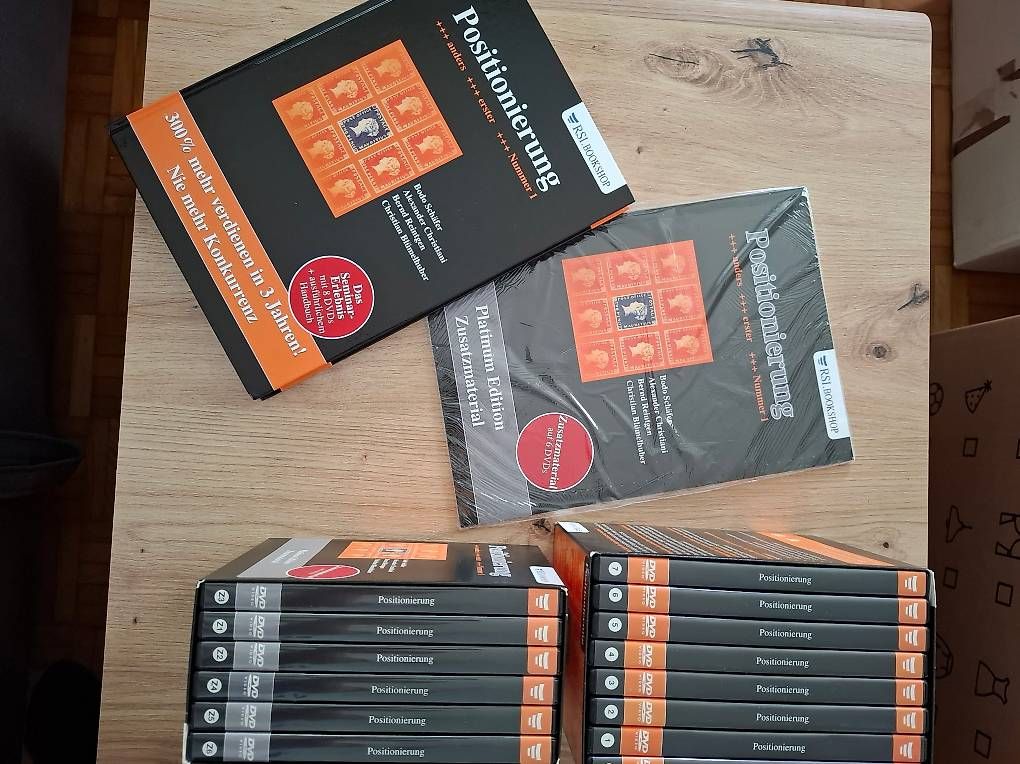 Libri: Positionierung DVD-Programm von Bodo Schäfer – Usato da Winterthur venduto da erl_6kk7