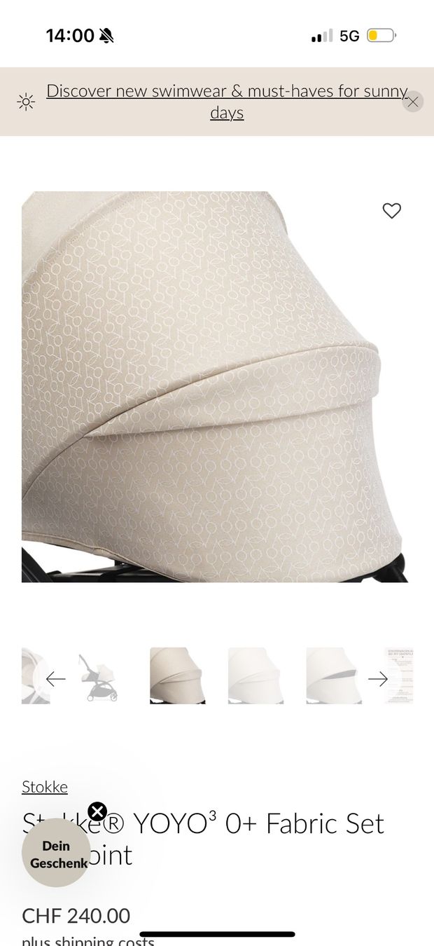 Stokke Carrozzine: Stokke YOYO Bonpoint newborn pack – Nuovo (secondo la descrizione) da Berikon venduto da chuchu 5