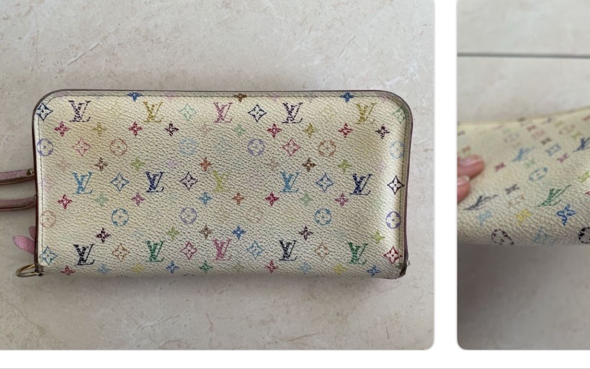 Louis Vuitton Portamonete: Original Louis Vuitton Multicolour Portmonee  – Usato da St. Gallen venduto da kos_z6kb