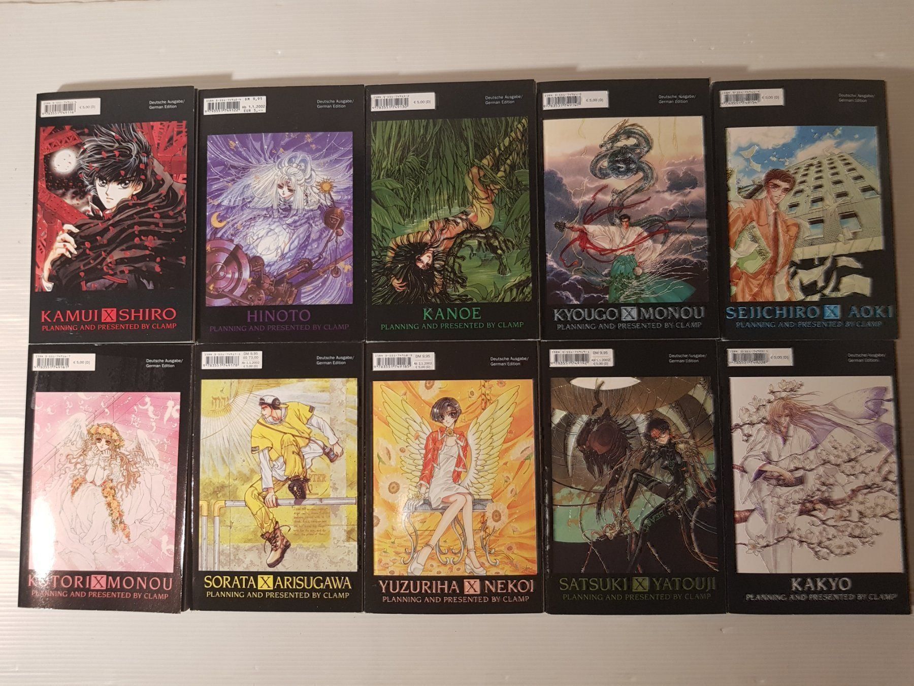 Fumetti: X Clamp 1 bis 10 Manga – Usato da Münchenstein venduto da vitalfit 1
