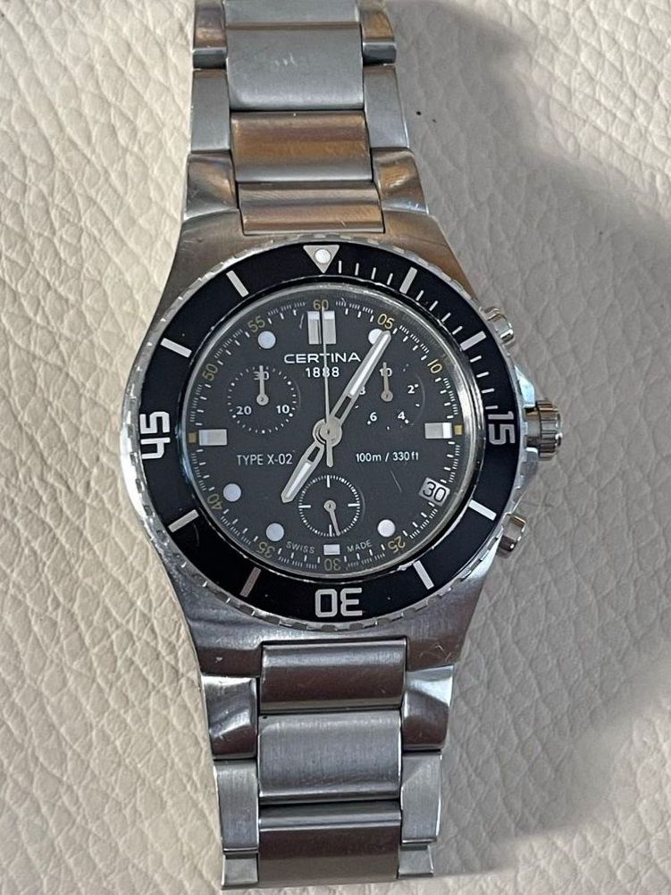 Certina Orologi: Montre Chronographe Certina DS-2 Quartz – Usato da Posieux venduto da Angeles82