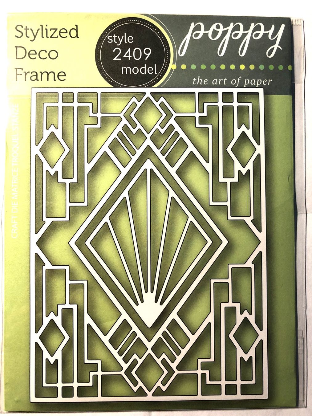 Sciablone: Poppy Stamps 2er Set Stanzschablone  ** Deco Frame ** – Nuovo e nell'imballaggio originale da Rubigen venduto da rofi100 1