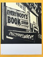 Robert Cottingham Everybody’s book Shop Orig.- Litho 1975