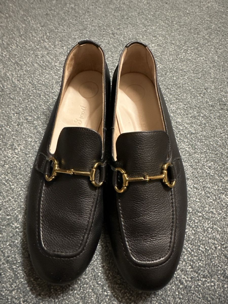 Paul Green Damenschuhe: Paul Green Slipper schwarz Leder  – Neu (gemäss Beschreibung) aus Baltschieder von YmroBe